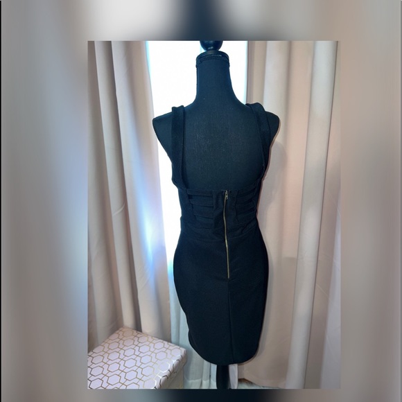 Out on the Town Black Dress - Picture 2 of 4